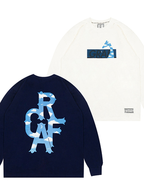 GRAF原创品牌【致敬艺术家】Magritte天空白云月亮棉重磅美式长袖