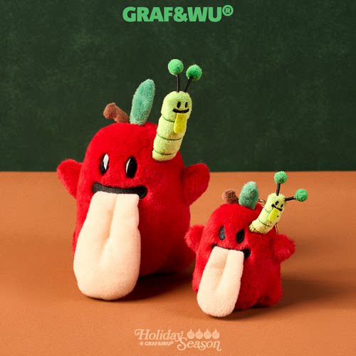 GRAF原创品牌苹果可爱鬼长虫版