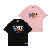 GRAF原创品牌 棉短袖 24Vol.1 三心二意和一心一意三个爱心美式