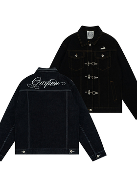 GRAF原创品牌【TheSample】基础采样系列14OZ美式原牛龙虾扣夹克