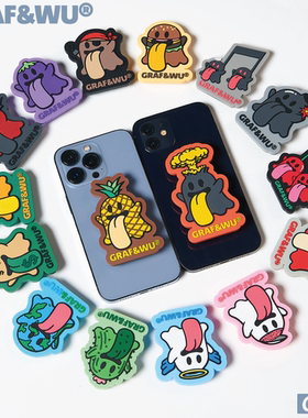 GRAF原创品牌【立体】BooGhost可爱鬼2.0通用粘贴气囊手机扣支架