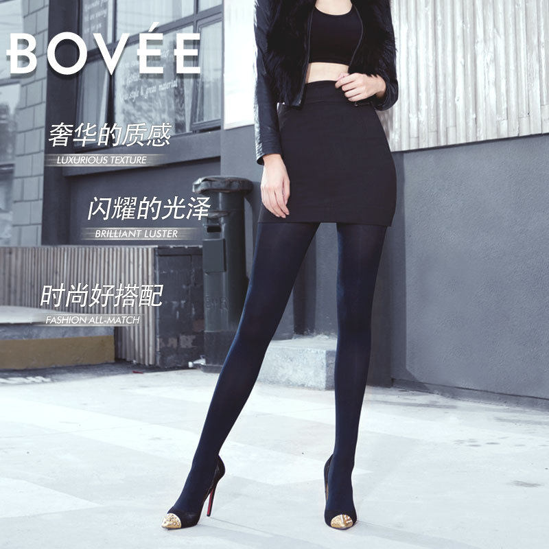 星光女神光泽裤280D春秋薄款高腰紧致珠光闪光显瘦连裤袜打底袜