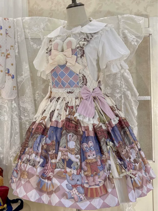 Настоящие подтяжки, клубника, (Физика), стиль лолита