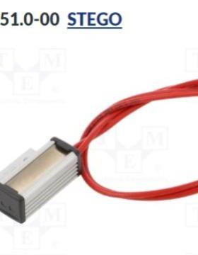 01651.0-00 STEGO 加热器; RC 016; 8W; IP40