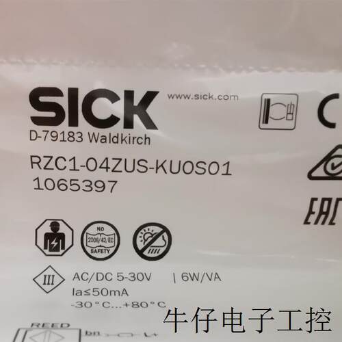 RZC1-04ZUS-KU0S01,原装正品SICK西克磁性开关,假一罚十!