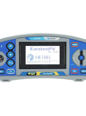 德国美翠Metrel MI3108 电气安装测试仪 光伏系统电气综合测试仪
