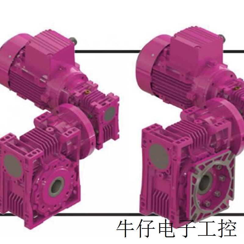 YILMAZ电机EV075.X0-90L/4,带有电机和IEC B5 / B14法兰输入