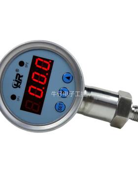 PT5082小表径65mm 数字压力表 led显示 继电器压力表