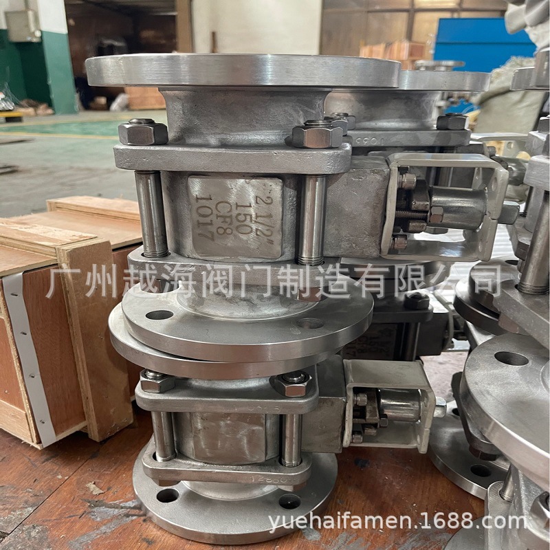 Q41TC三片式锻钢全衬陶瓷