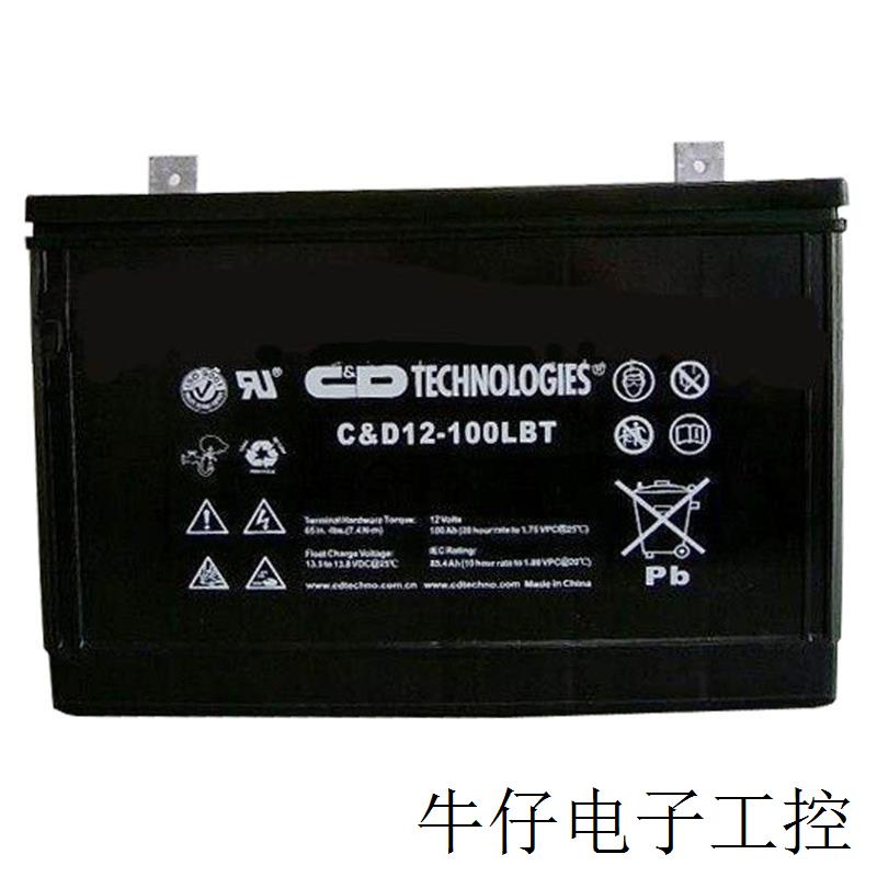西恩迪C&D 12-65LBT UPS蓄电池 蓄电池 12V6H