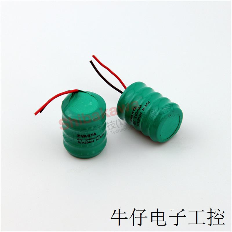 5/V250H 德国 VARAT 瓦尔塔 镍氢 充电 纽扣电池 6V 240mAh