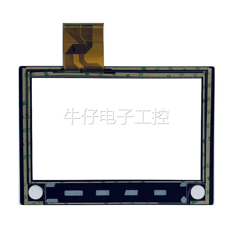 适用于三菱欧蓝德运动版2个旋钮触摸屏8寸电容式触控屏美版车载TP