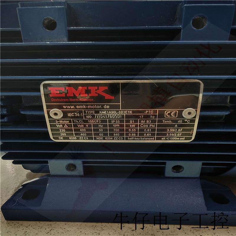 现货  品名 电机 型号 KAE1A90L-8B3E1K