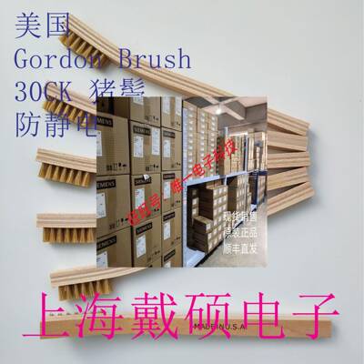 美国 GORDON 防静电木柄毛刷猪鬃毛 30CK议价