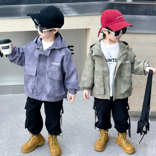 男童春装外套2026新款