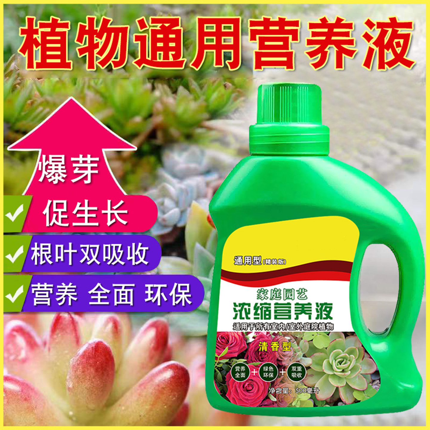 植物花卉营养液通用型水培也适用