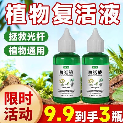 植物光杆发黄掉叶不长专用复活液