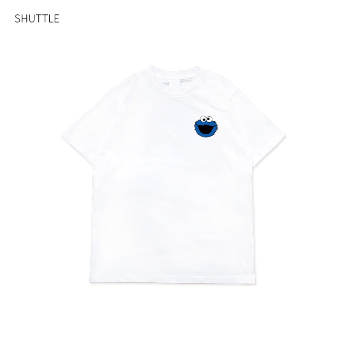 芝麻街短袖T恤甜饼怪艾摩