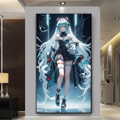 初音未来房间挂画动漫二次元电竞