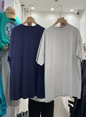 纯棉白色T恤女短袖夏2025新款宽松薄款打底衫内搭纯色显瘦上衣