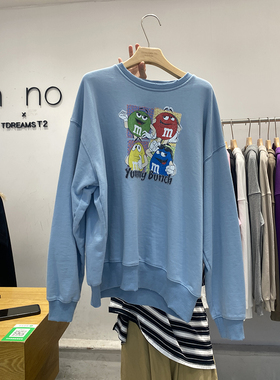 韩国东大门NONO正品卡通卫衣女2025新款韩版春秋ins宽松慵懒风