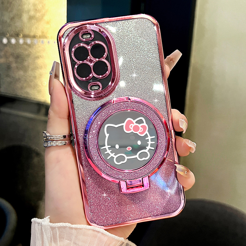 适用于华为nova14闪粉手机壳nova14pro支架磁吸nova14活力版保护套nova13女新款nova12pro硅胶防摔透明软壳