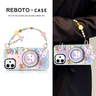 a3pro带支架reno8 reno13超火reno12防摔reno11超好看a5 9高级可爱 冲浪kt适用opporeno14手机壳新款 手提式