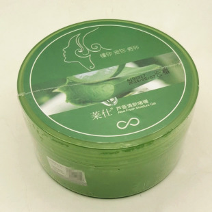 莱仕芦荟清新啫喱300克补水保湿睡眠面膜温和舒缓专柜正品3瓶包邮