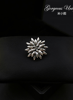 米小图磁吸复古男士小胸针
