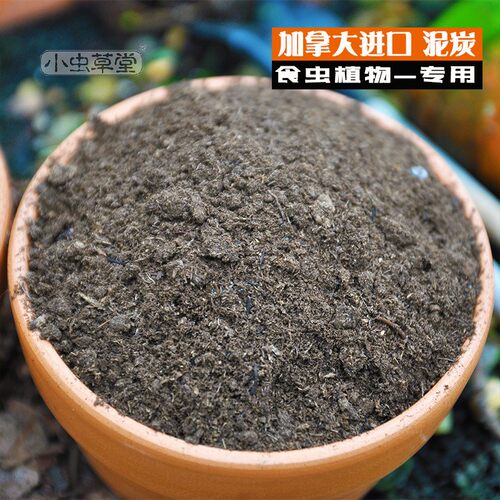 纯泥炭加拿大进口小虫草堂食虫植物专用营养土通用型泥炭土捕蝇草 - 封面