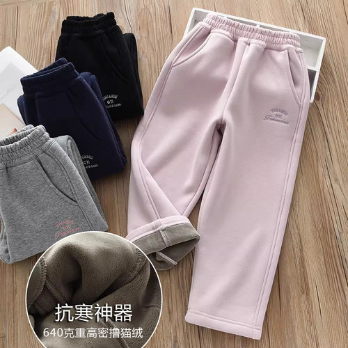 一条过冬校男女童服神裤