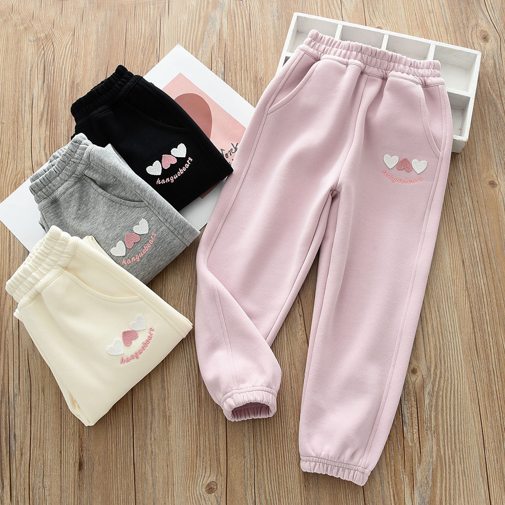 女童舒服又好看的运动裤