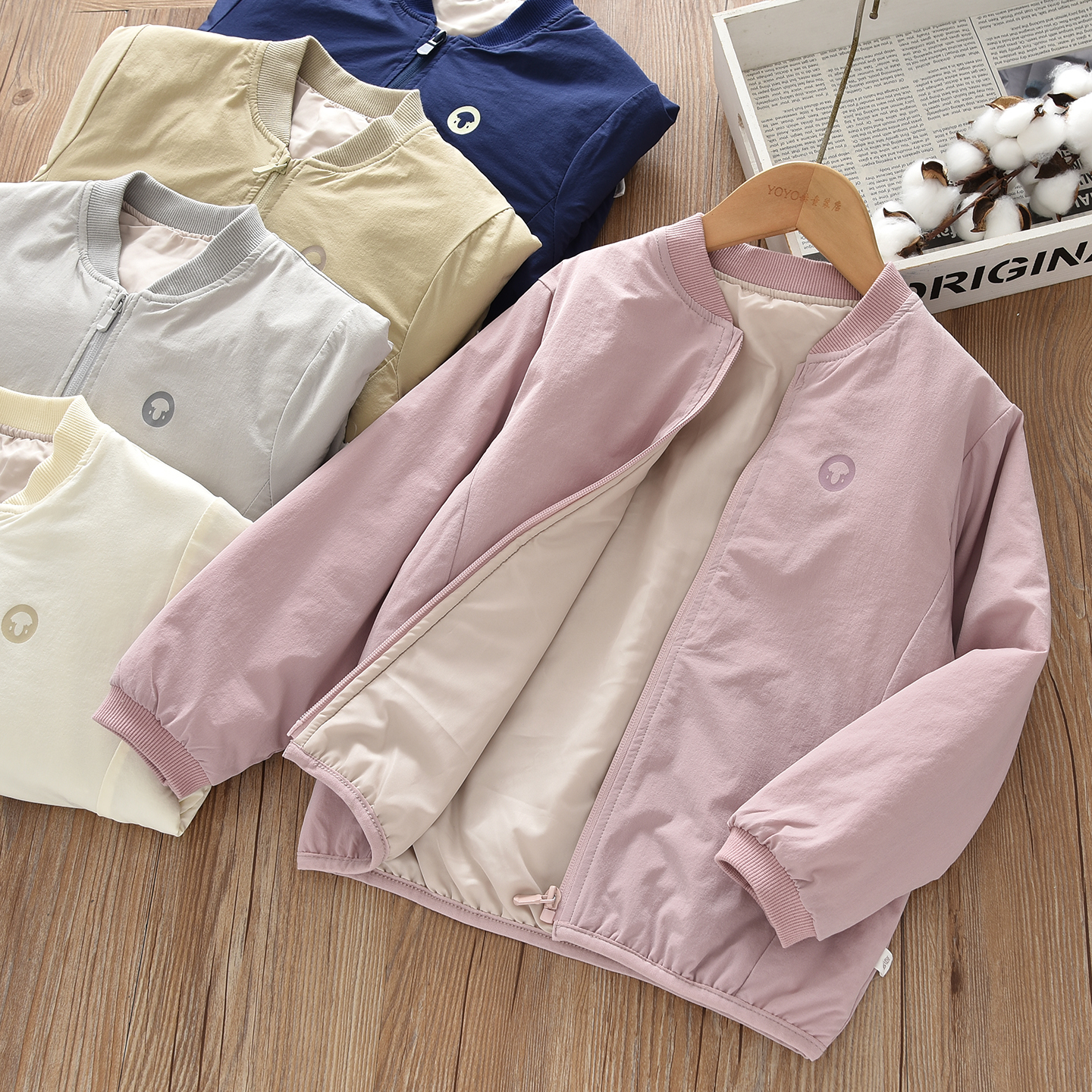 男女童秋冬穿的校服神器小棉袄