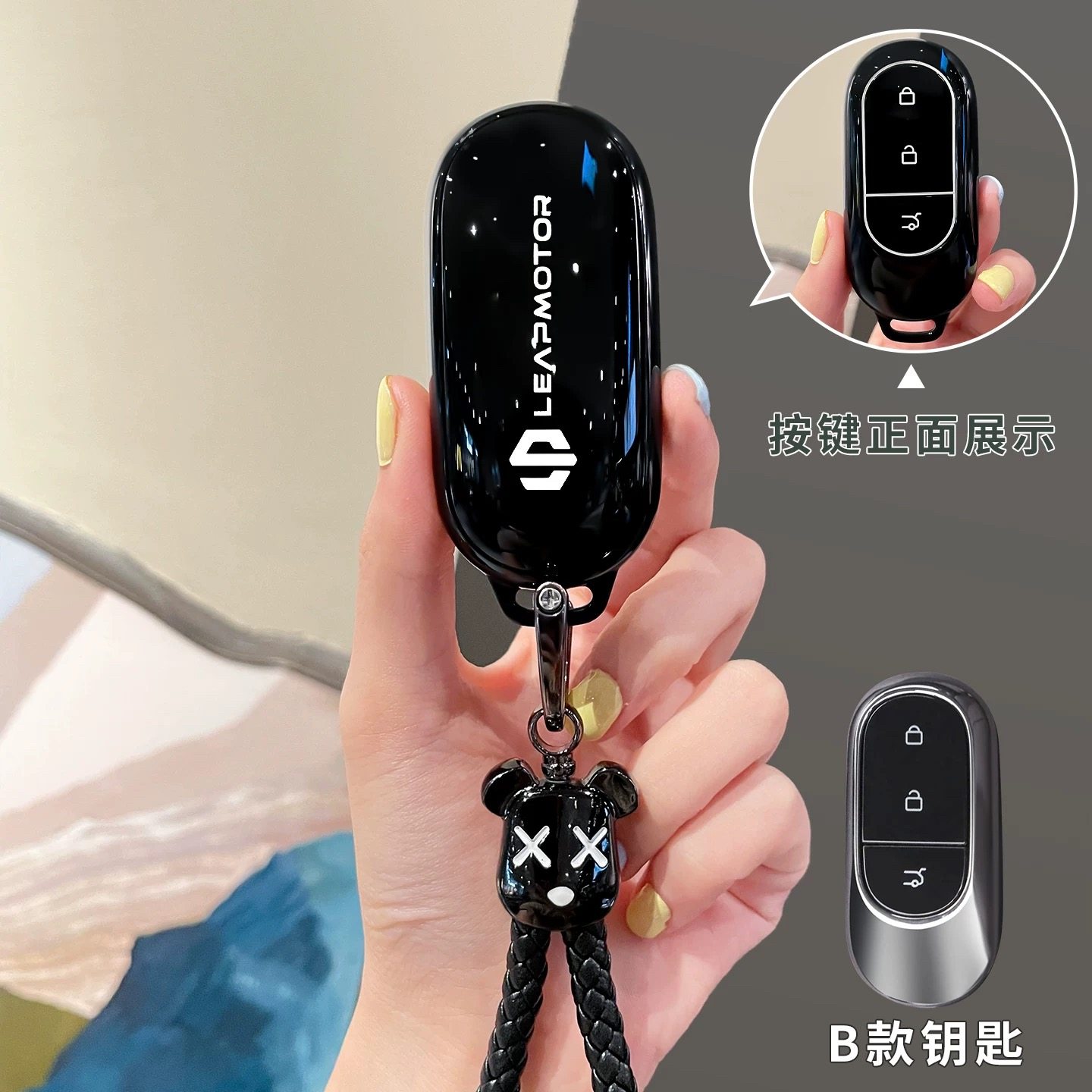 零跑c11钥匙套t03车b10领跑25款c01保护壳s01扣高档全包男女26款