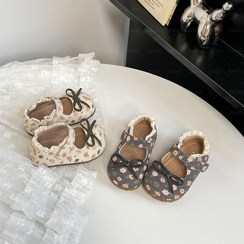 {16-25码}女童皮鞋2026春秋新款儿童鞋小女孩公主鞋软底宝宝单鞋