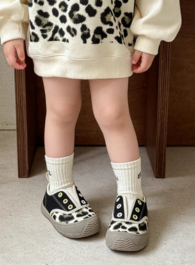 SHE IS EMMA春夏新款 韩系儿童一脚蹬幼儿园男女童稳步休闲鞋