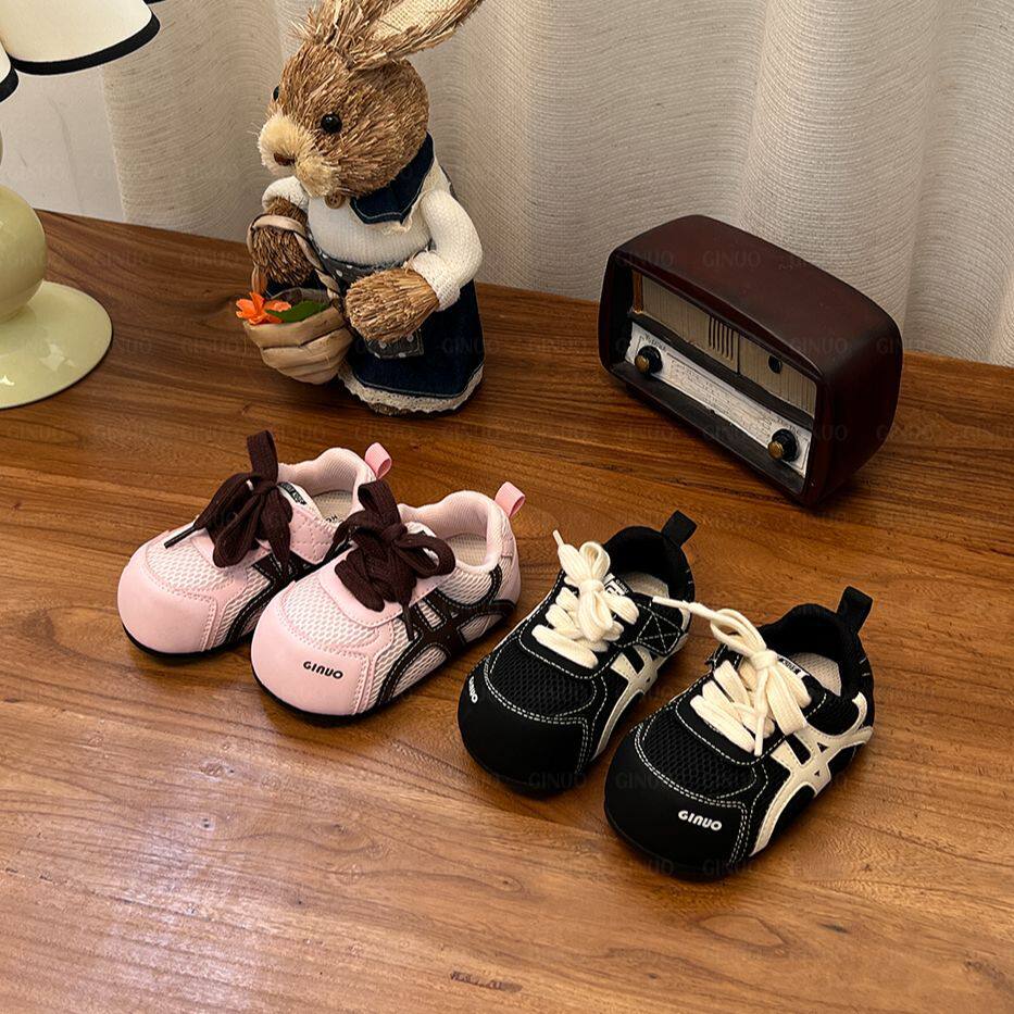 SHE IS EMMA春秋新款 儿童阿甘运动鞋网面男童休闲鞋软底女童鞋