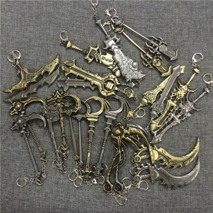 WOW魔兽世界毁灭之锤灰烬使者霜之哀伤恶魔猎手蛋刀模型兵器武器