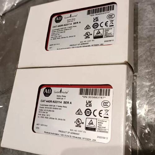 咨询B罗克韦尔 MSR126.1T 安全继电器440R-N23114 下单请询价报价