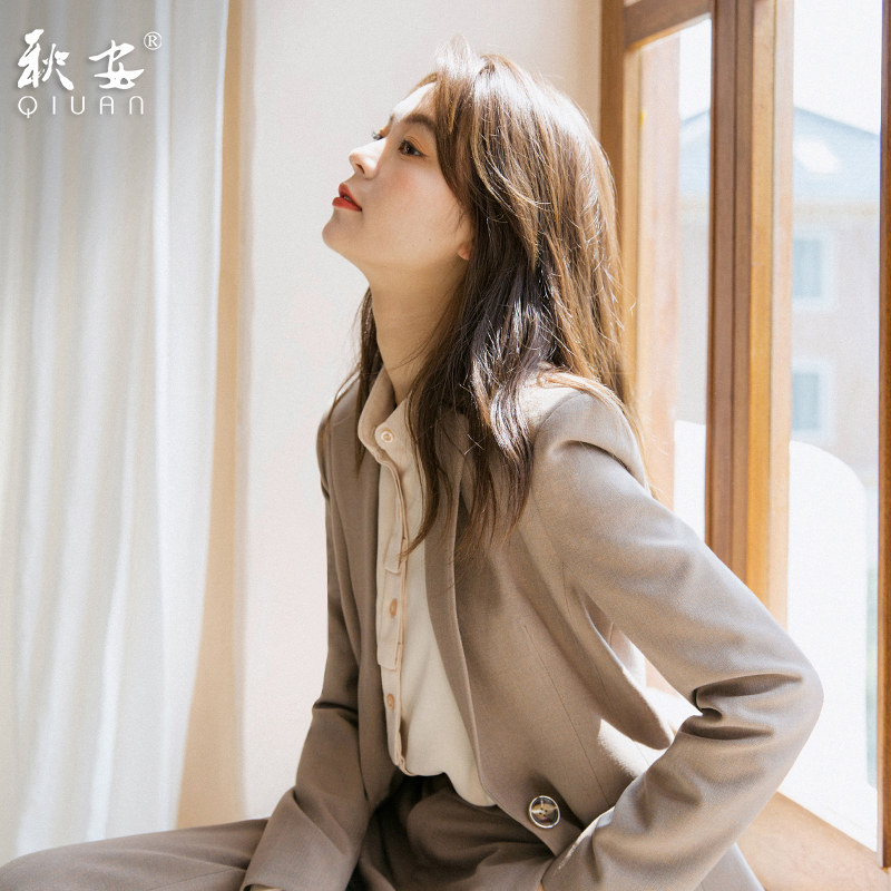 休闲西装套装女神范职业装气质时尚上班韩版西服工作服正装女总裁