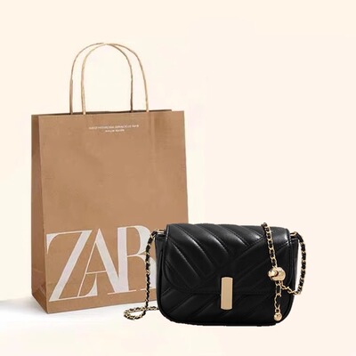 高级感斜挎包小香风菱格链条包