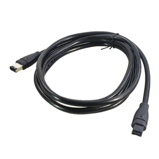 1.5米9对6 1394线IEEE1394火线6对9数据线1394b 火线1394B Firewire 800 9p对9p 9针对9针6针延长DV AV数据线