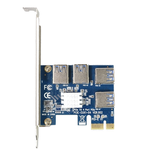PCIE1X转16X显卡转接线VER008S显卡延长线PCI-E 1X转16X显卡1转16
