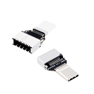USB3.1转换头9针19针转TypeE母20Gbps电脑主机箱前置TypeC转 type e转接头9pin前置TYPE-E转type -c 19pin