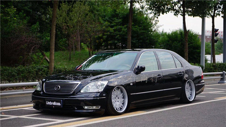 雷克萨斯ls430改装气动避震套件 底盘升降前后高度可调空气减震器