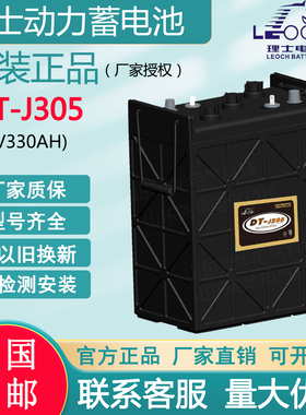 理士蓄电池DT-J305可替代邱健J305P叉车堆高车动力电池6V330AH