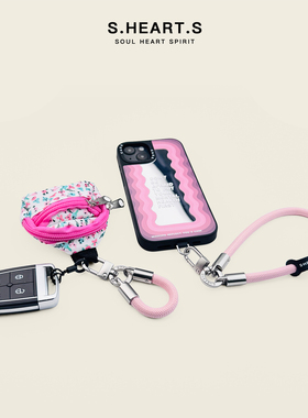 SHEARTS解放双手高品质手机挂绳结实耐用7MM防丢手提挂脖斜挎吊绳