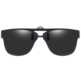 近视墨镜夹片司机开车专用男士偏光太阳眼镜可上翻钓鱼时尚超轻潮