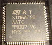 STM8AF52AATC 8位微控制器 嵌入式MCU QFP-80 现货 直拍