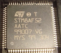 STM8AF52AATC 8位微控制器 嵌入式MCU QFP-80 现货 直拍